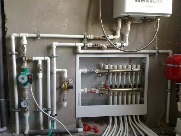 Монтаж систем водопровода,  водоотведения,  отопления в Орше 6